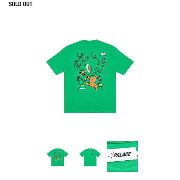 PALACE Other - Palace JCDC2 T-Shirt Large Green